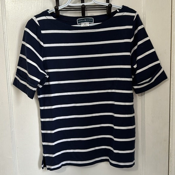 Karen Scott Stripped shirt - Picture 1 of 2